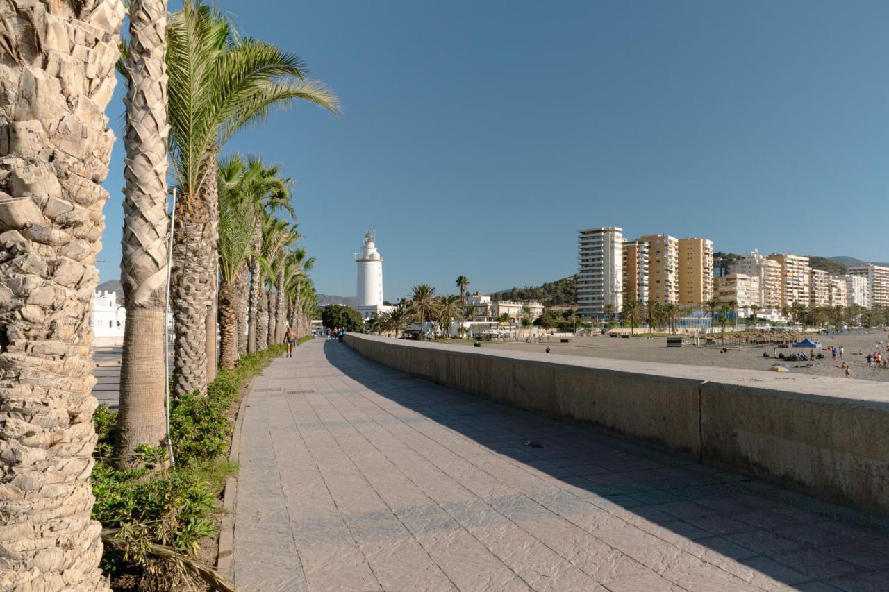 Beach House Apartment, Playa Malagueta Málaga Dış mekan fotoğraf